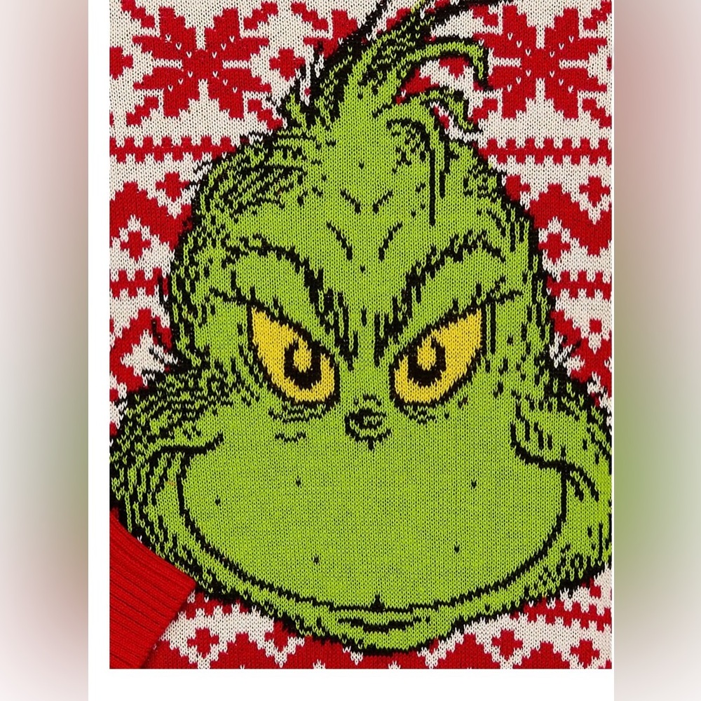 Boys’ Grinch themed sweater! NWT! Size Large! - Picture 2 of 7